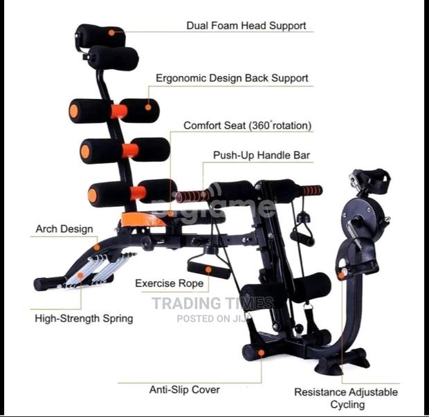 Brandnew Seven Pack/Six Pack With Cycle Pedals
