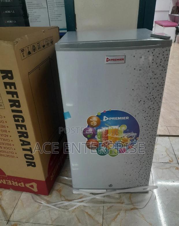 Premier PM-90L Fridge Single Door 90L Silver - main view