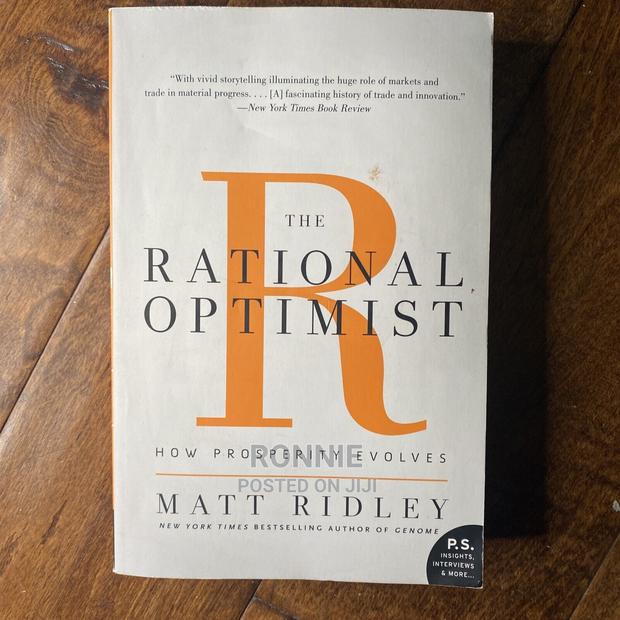 The Rational Optimist Book by Matt Ridley - main view