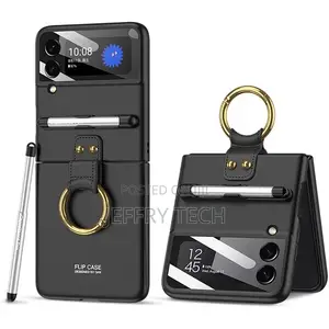Case for Samsung Z Flip 4 Case With S Pen, Galaxy Z Flip 4 C