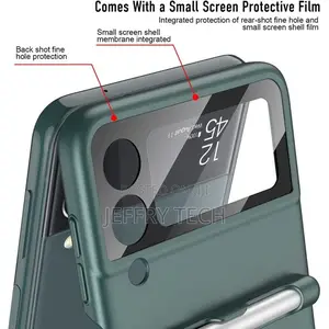 Case for Samsung Z Flip 4 Case With S Pen, Galaxy Z Flip 4 C