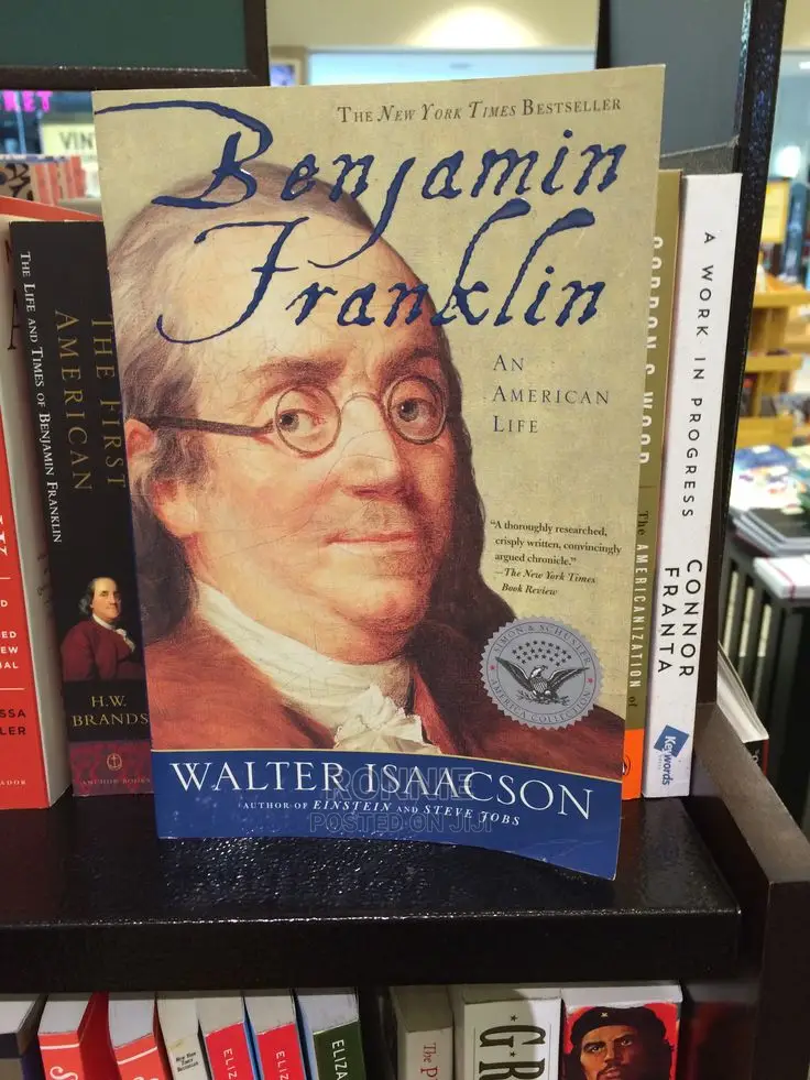 Benjamin Franklin Book by Walter Isaacson