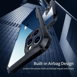 Phone Case for iPhone 12 Pro With Air Cushions Around 【Milit