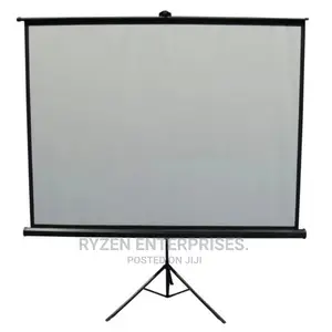 180×180 Tripod Projector Screen