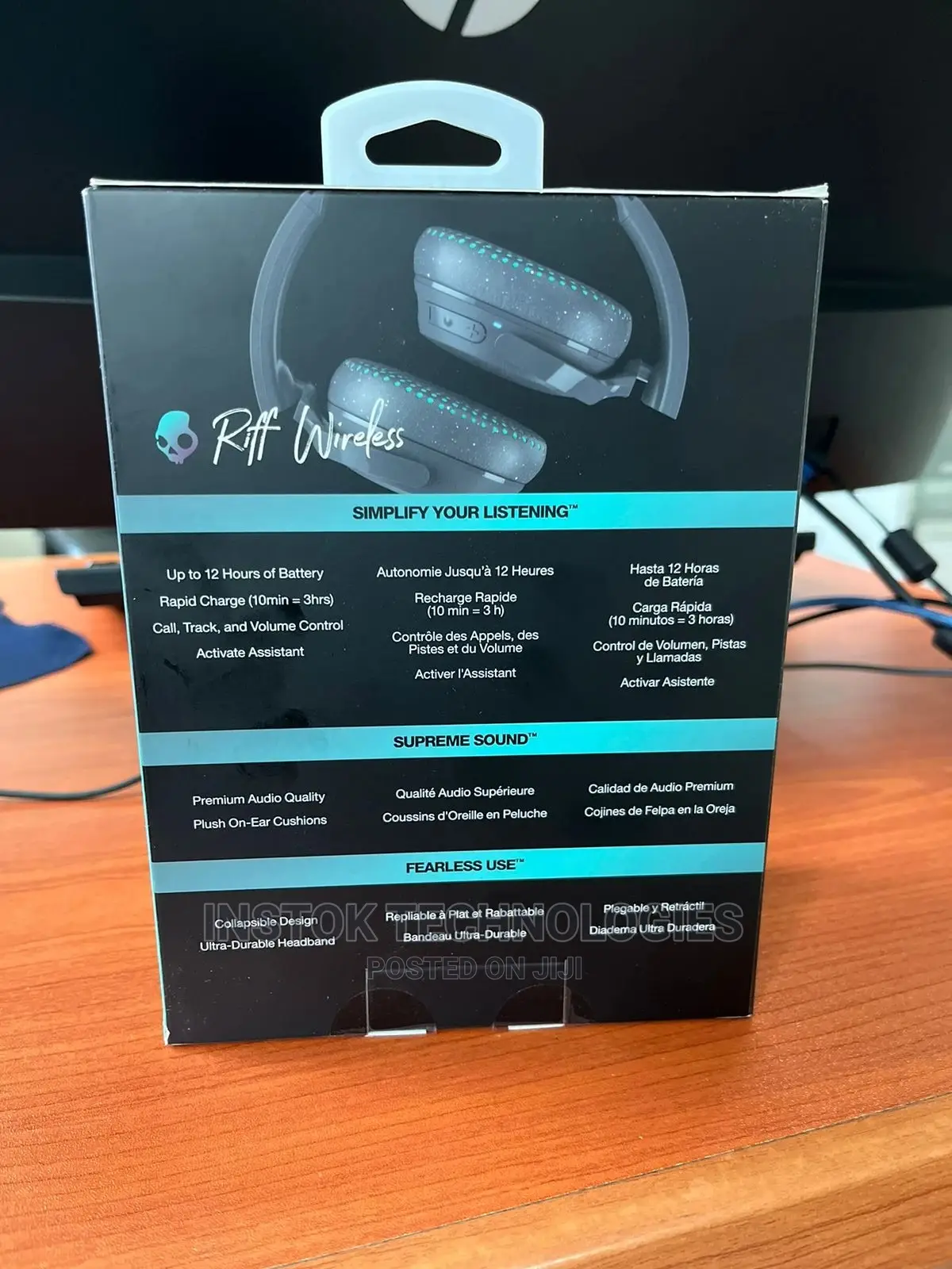 Skullcandy Riff Wireless on-Ear Headphones With Microphone