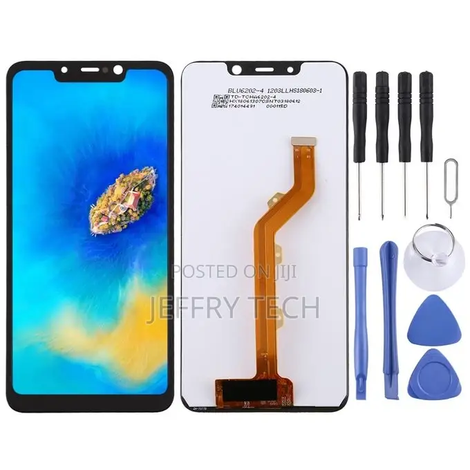 LCD Screen and Digitizer Fullembly for Tecno Spark 3 Pro KB