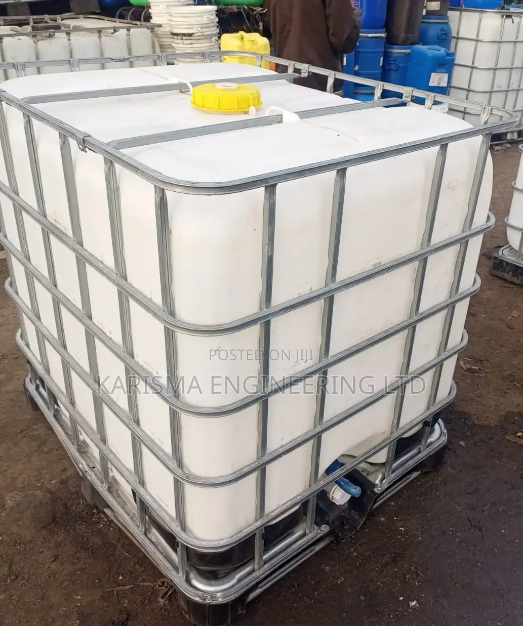 IBM Tanks Steel Caged Tankl Water Tank