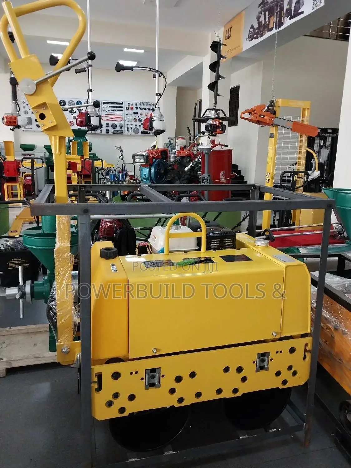 Hisaki Double Drum Vibratory Roller
