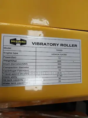 Hisaki Double Drum Vibratory Roller