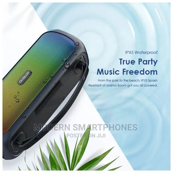 Oraimo Boom Powerful Sound Massive Bass Light Effects
