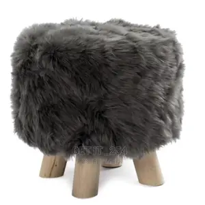 Faux Fur Stools
✓SIZE:Diameter 30cm ,Height 30cm