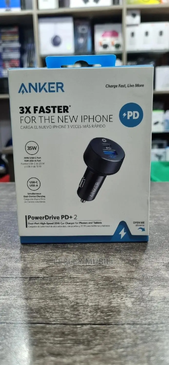 Anker Powerdrive PD+2 Car Charger 35W