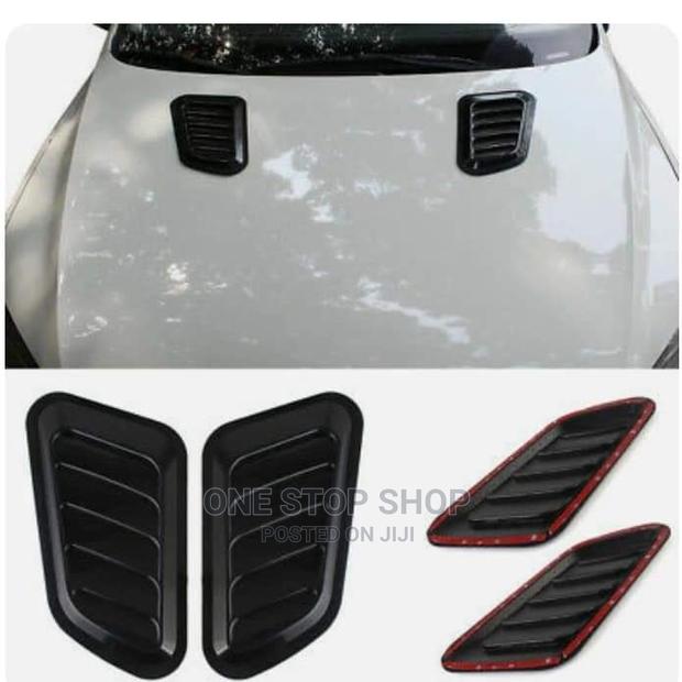 Bonnet Sportish Air Vent Decoration