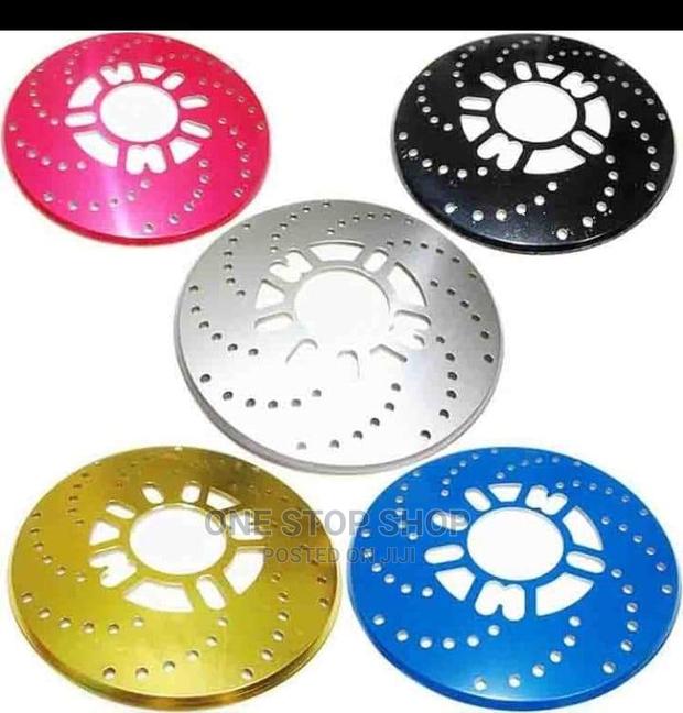 2pcs Aluminum Wheel Rotor Disc Covers Universal Fit - thumbnail 2