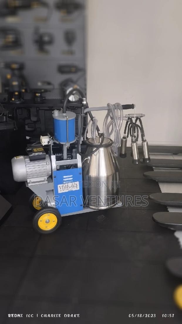 One Cow Milking .Machine. - main view