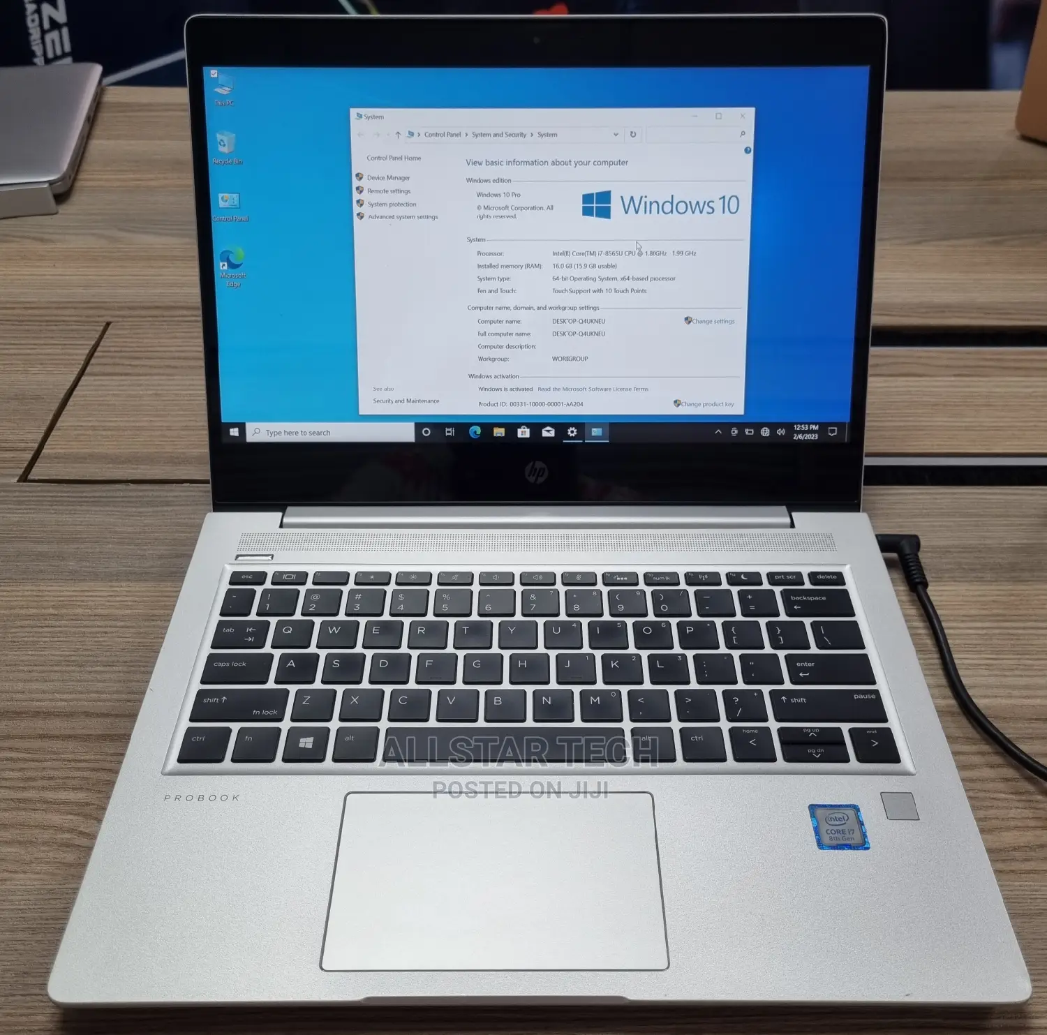 Laptop HP ProBook 430 G6 16GB Intel Core I7 SSD 512GB