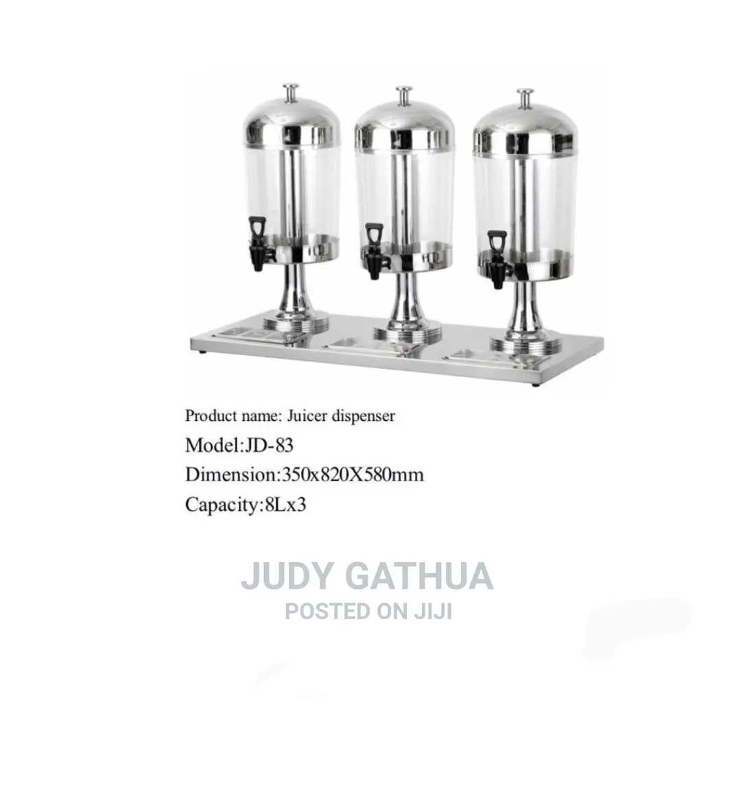 Juice DISPENSER 3 Jug at 8ltrs
