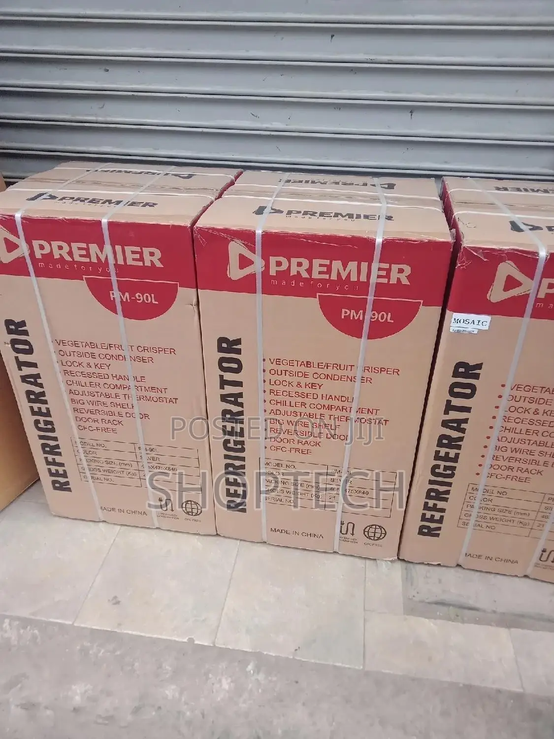 Premeir Single Door 90l Refrigerator