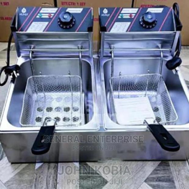 Brand New Double Deep Fryer - main view
