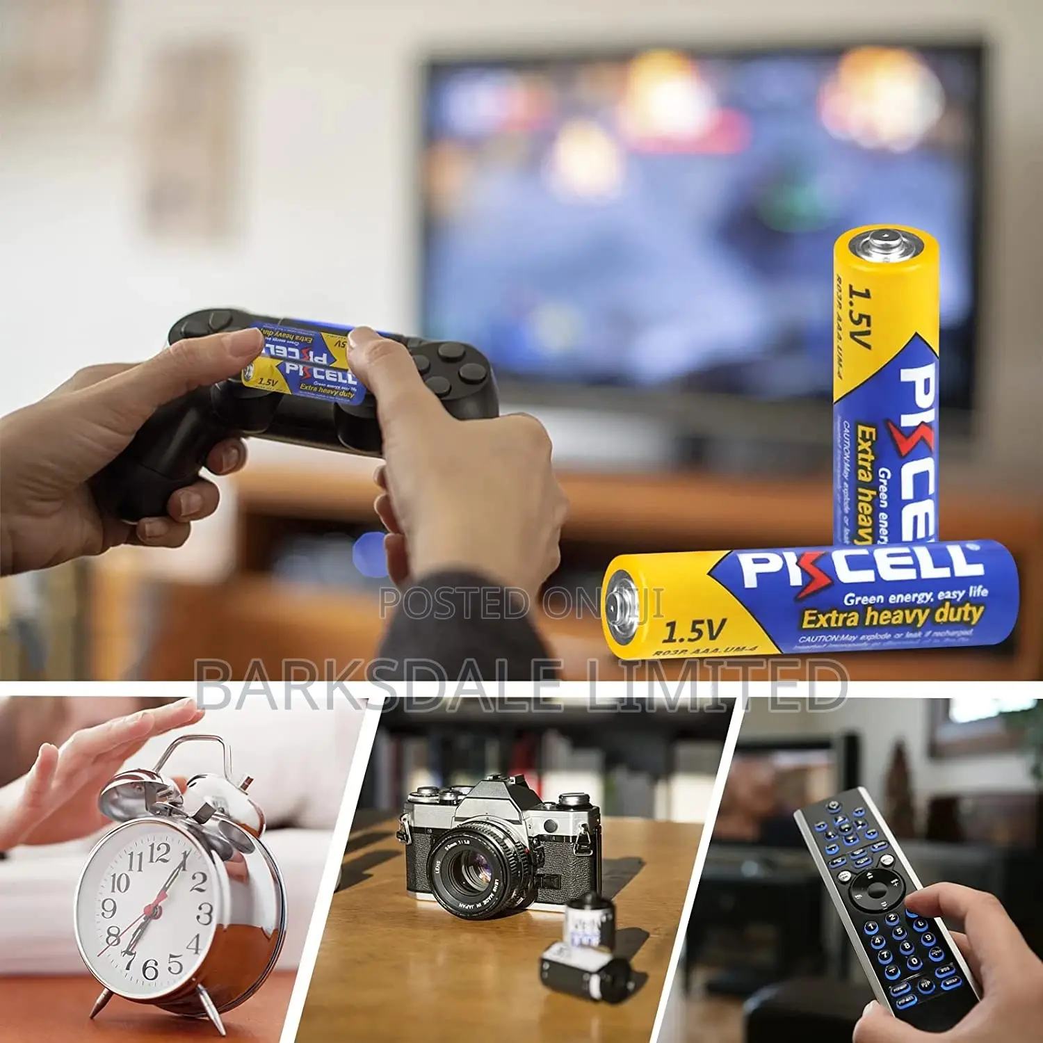 Super Heavy Duty AAA UM4 1.5V Batteries Toy Remote Battery
