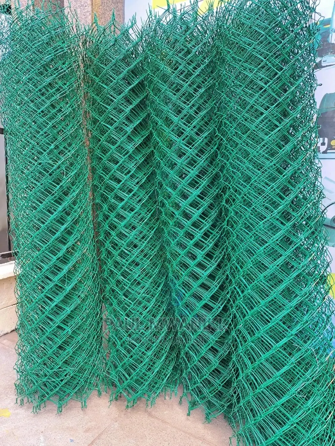 PVC Coated Chainlinks.