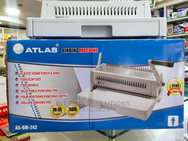 Atlas Binder as-Bm-242 Comb Binding Machine - main view