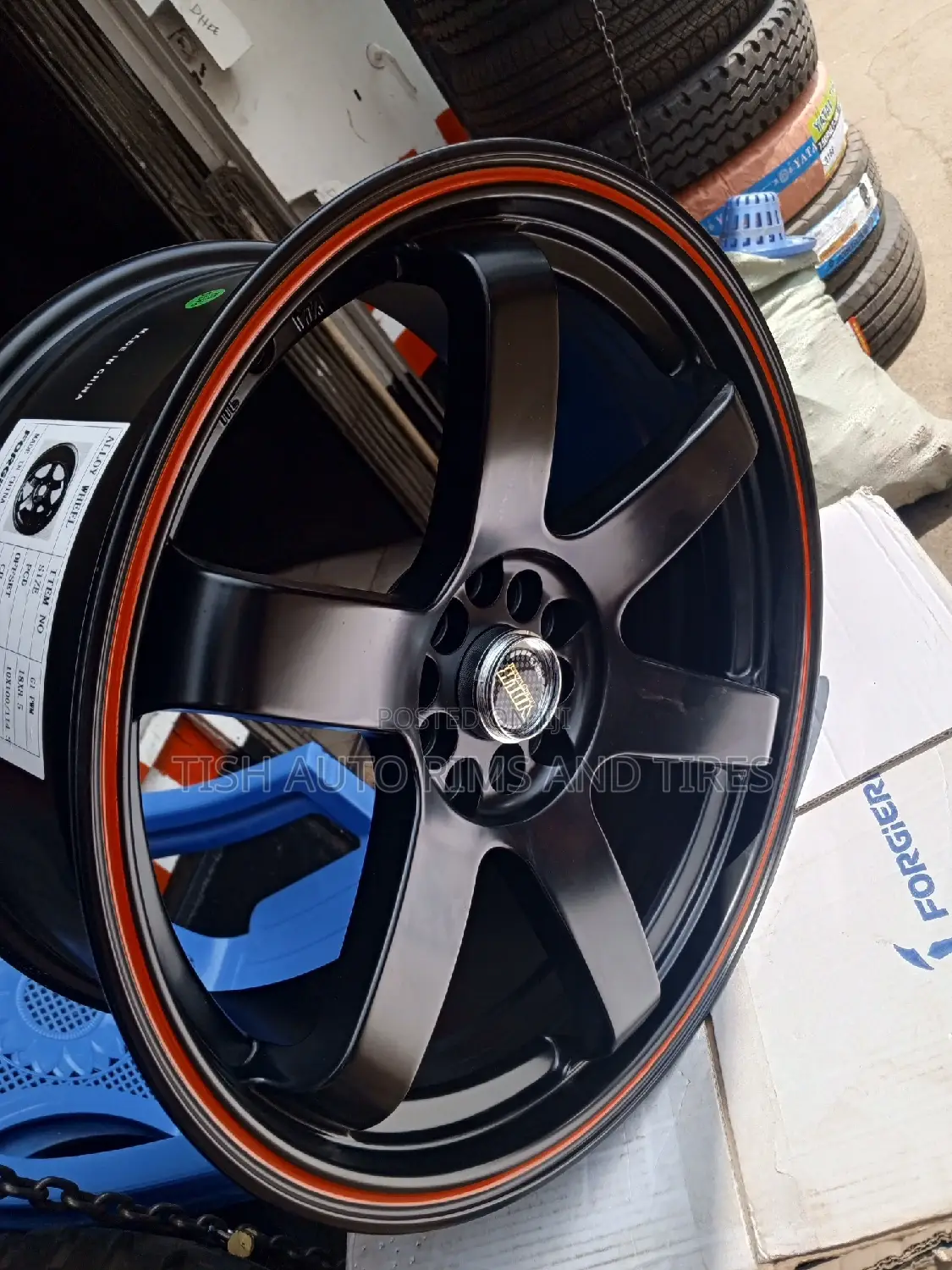 Offset 18 Inch Rims Set
