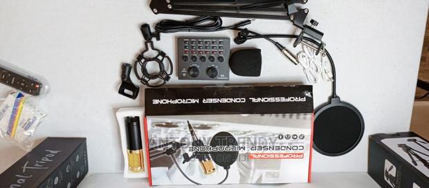 Bm-800 Condenser Microphone Kit With V8 Sound Card