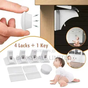 Magnetic Lock Cabinet Drawer Invisible Kids Babyproof Door