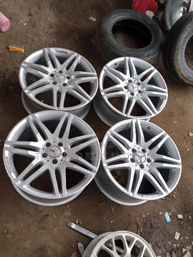 Original Mercedes Benz Rims 18 Inch Set