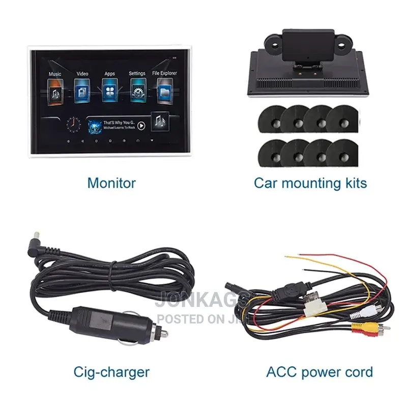 10 Inches Car Android Headrest