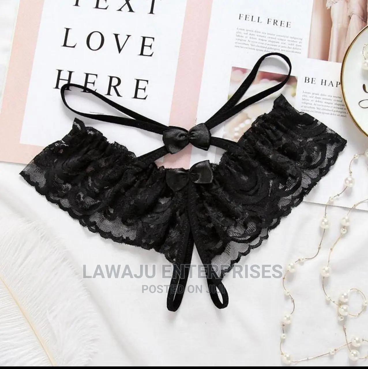 Open Crotch Manbird Panty Thong Inner Wear for Women