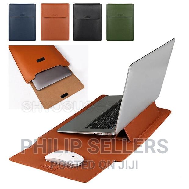 Multipurpose Laptop Bag for Macbook Air Pro Leather - main view