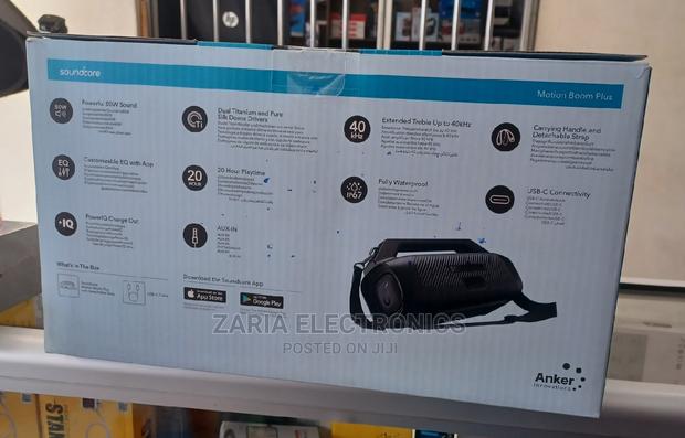 Ankar Blutooth Speaker,Motion Boom Plus - thumbnail 2