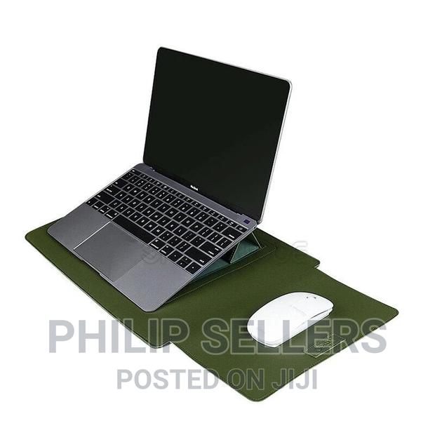 PU Leather Notebook Handbag With Mouse Pad Briefcase - thumbnail 4