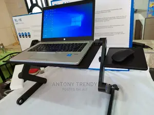 Office Laptop Stand With Fan and Mouse Pad