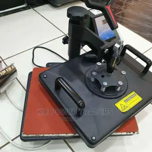 5 Components Semi Automatic Tshirt 5 in 1 Heatpress