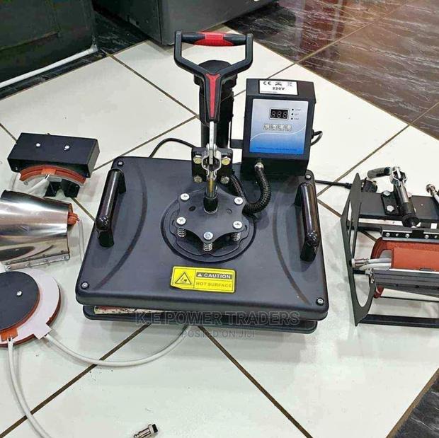 Super Upgraded 5 in 1 Multi-Purpose Heatpress - main view