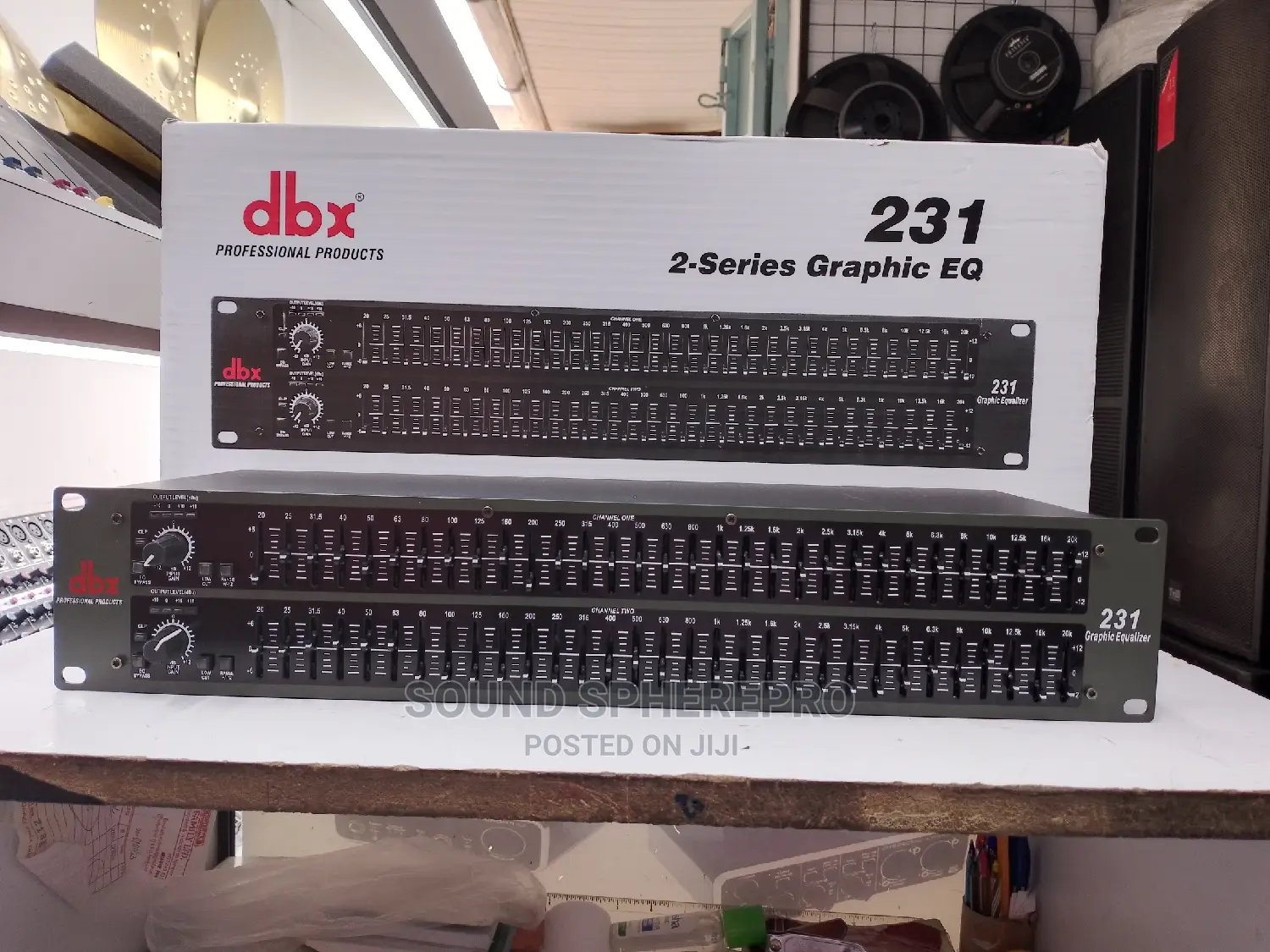 DBX Equaliser 231 Dual Channel