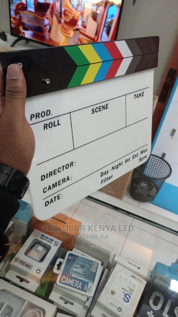 Acrylic Clapper Board Slate