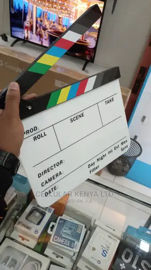 Acrylic Clapper Board Slate