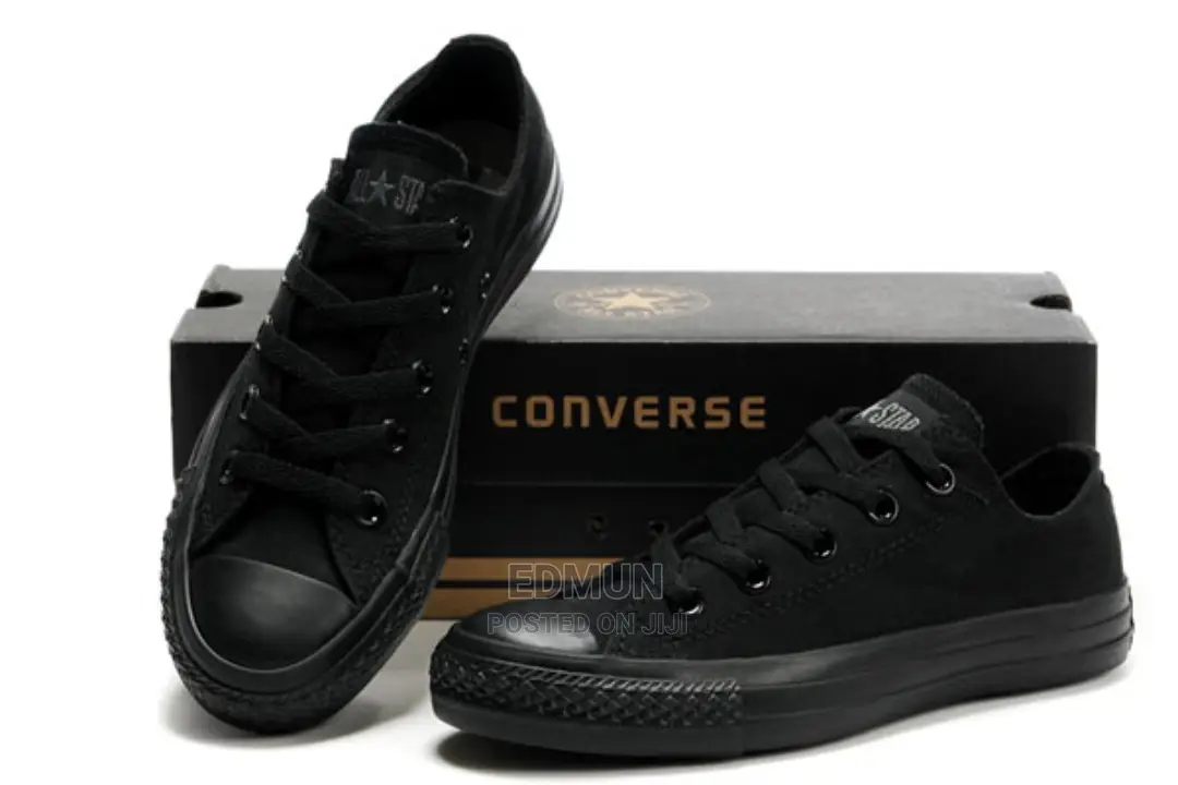 Black All Star Converse