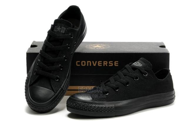 Black All Star Converse