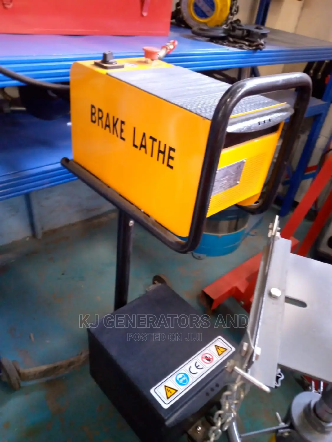 Single Brake Lathe