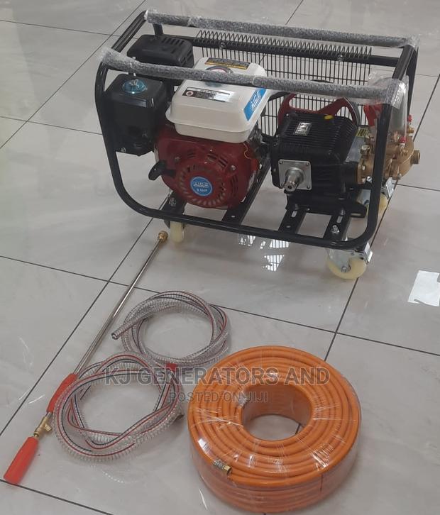 8hp Aico Japan Trolley Sprayer Flat Type - main view