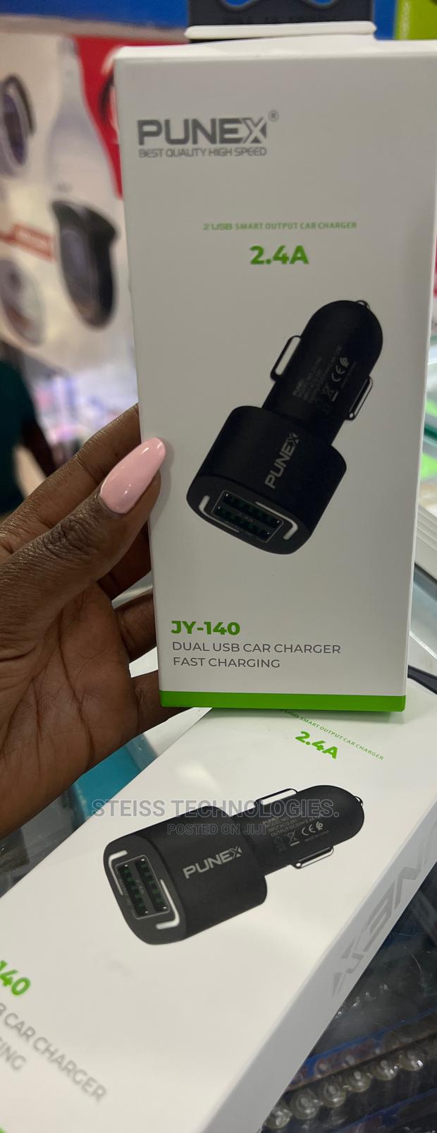 Punex Car 2.4A Charger. - thumbnail 4