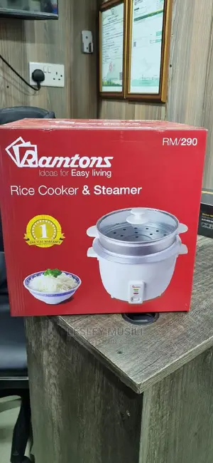 Rice Cooker+Steamer 2.8 Liters White- Rm/290