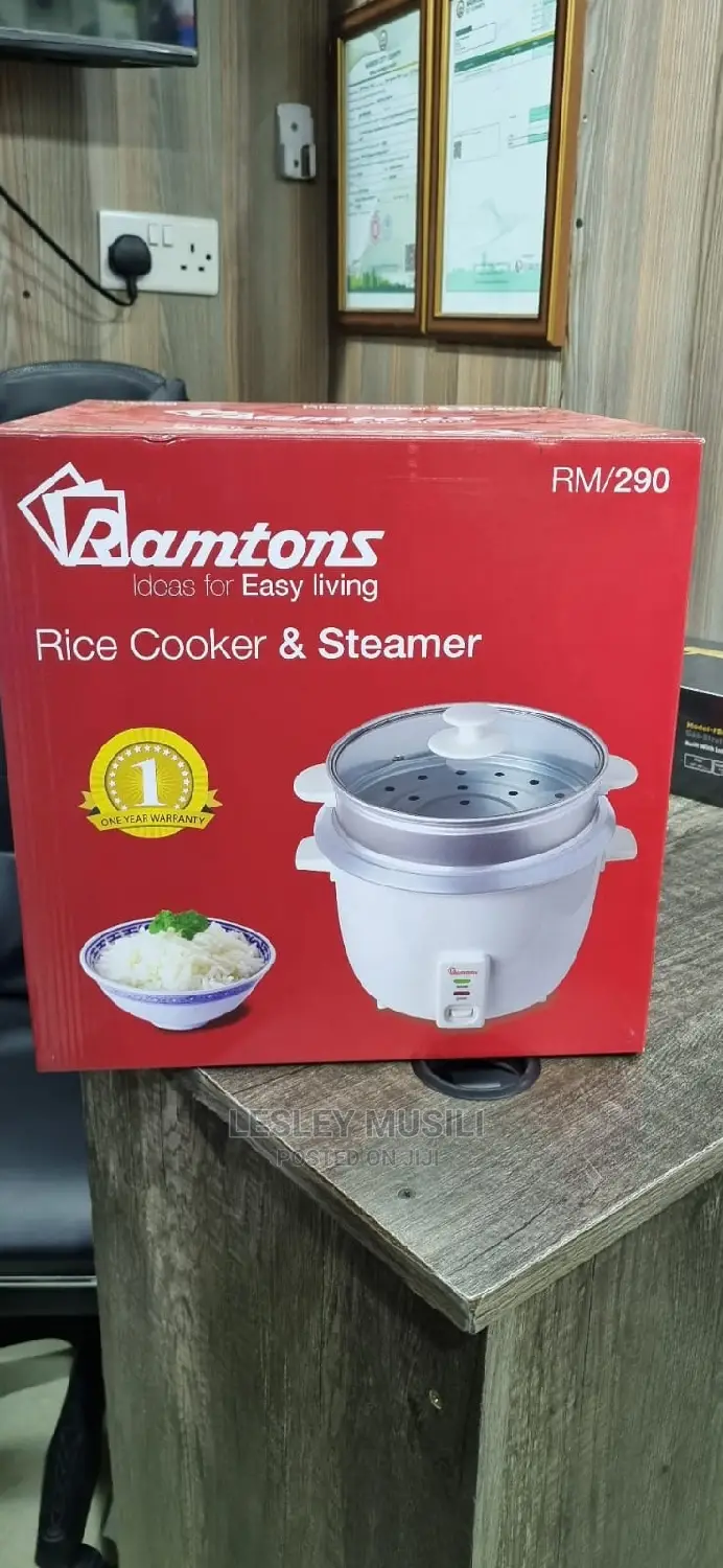 Rice Cooker+Steamer 2.8 Liters White- Rm/290