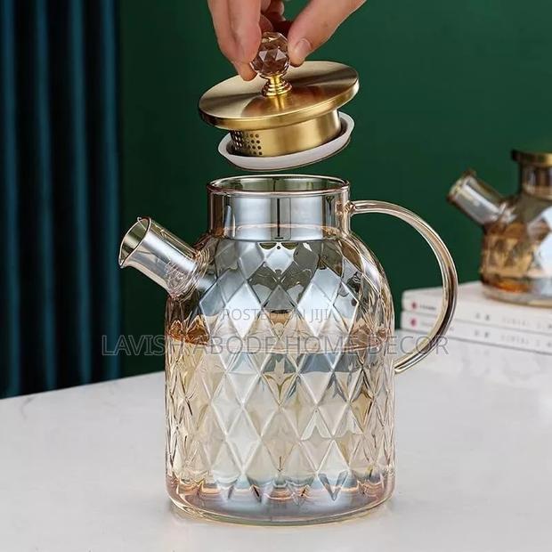 High Borosilicate Glass Pot - 1500ml - main view