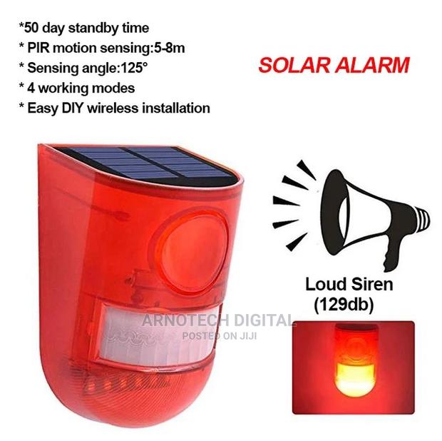 Duo Solar/Usb Charging Motion Sensor Alarm - thumbnail 3